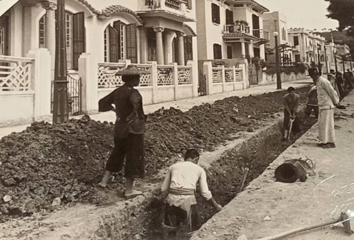 Conhecer os trabalhadores e os processos de construção através de registos fotográficos de obras em Macau (1938-1973)